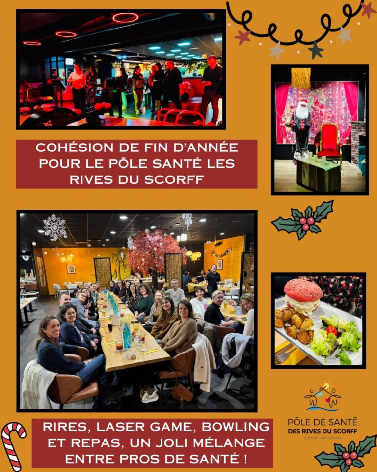 Une belle soirée de cohésion pour le Pôle de Santé des Rives du Scorff